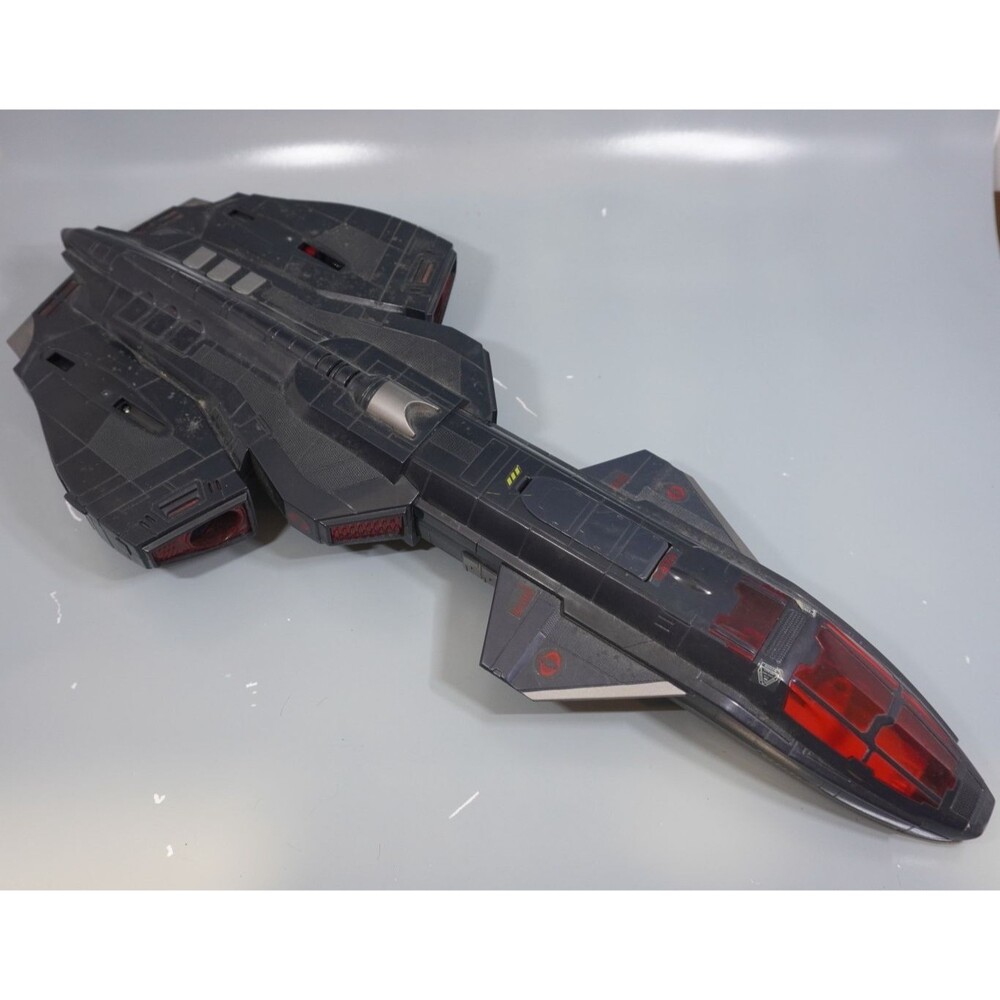 2008 GI JOE Rise of Cobra Night Raven Jet With LIGHTS & SOUND Work Incomplete